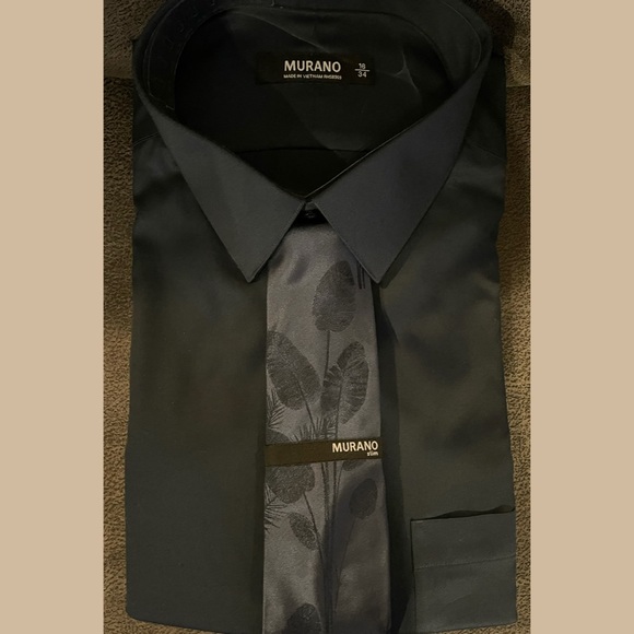 Murano Dress Shirt and Murano Tie - Picture 2 of 3